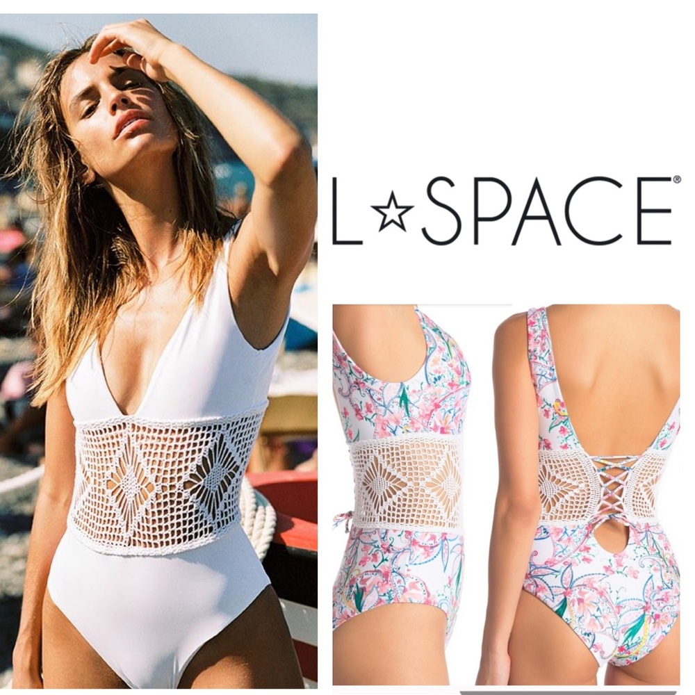 L*SPACE Samantha Paisley One Piece Swim - Picture 12 of 16